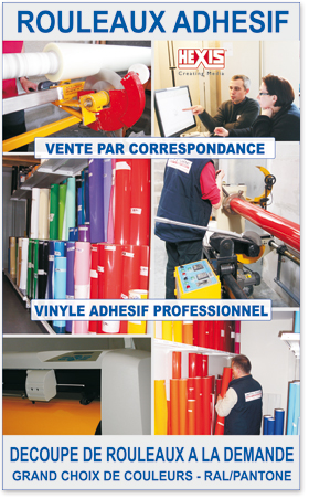 Rouleaux de vinyles adhésifs multi usage vendu au mètre linéaire