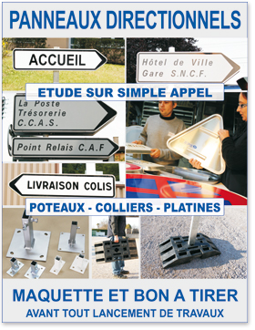 Signalétique directionnelle