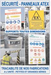 Signalétique de sécurité industrielle pour sites SEVESO, ATEX